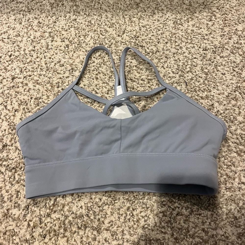 Women's Gray Sports Bra